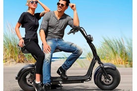 Mieten Sie einen E-Scooter Chopper 2-Sitzer: Playa del Ingles, Maspalomas und Meloneras