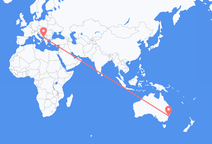 Flights from Sydney to Podgorica