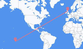 Flights from French Polynesia to Scotland