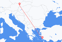 Flyg från Bratislava till Bodrum