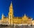 photo of Marienplatz, Munich City Beautiful Panorama scenic skyline view Cityscape of Munchen night illuminated architecture under clear blue sky Munich, .Marienplatz, Munich City Beautiful Panorama scenic skyline view Cityscape of Munchen night illuminated architecture under clear blue sky Munich, Germany.