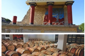 Palácio de Knossos e degustação de vinhos na zona rural de Heraklion - Privado 