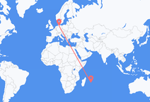 Mauritius Island to Hamburg