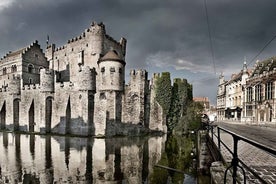 From Brussels: Day Trip to Ghent with Atomium in Spanish