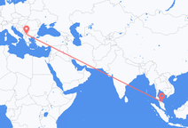 Flyg från Narathiwat Province till Skopje