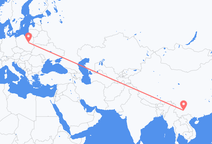 Flights from Kunming to Warsaw