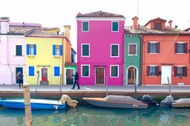 Excursão particular de barco pelo Grande Canal: Murano e Burano 4 horas