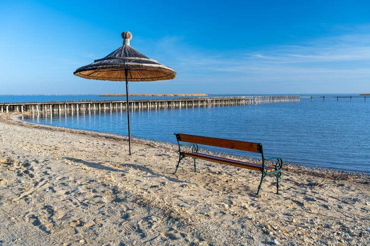 hiking in lake Neusiedler Austria