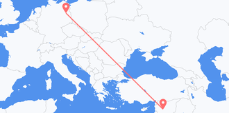 Flights from Syria to Germany