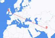 Flyreiser fra Bahawalpur, Pakistan til Belfast, Nord-Irland