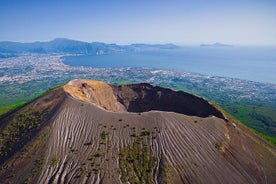 Excursão privada ao Monte Vesúvio e degustação de vinhos com almoço