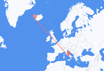 从雷克雅未克飞往那不勒斯的航班