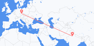 Vols de l’Inde pour Tchéquie