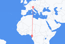 Libreville to Bologna
