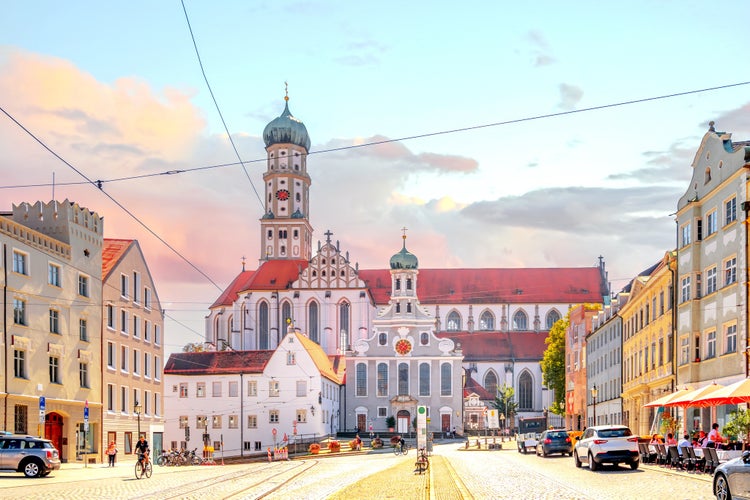 photo of view  of Old city of Augsburg, Germany.