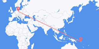 Flights from Solomon Islands to Germany