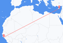 Bissau to Larnaca