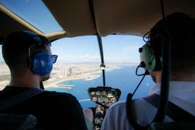 Barcelona: Þyrluflug með valfrjálsri snekkjuferð