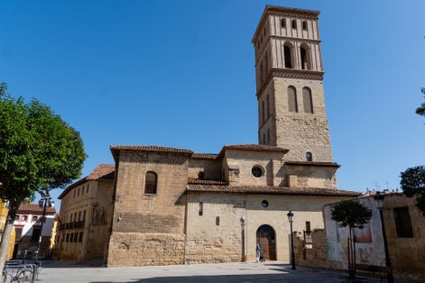 Church of San Bartolomé in Logrono, Spain.