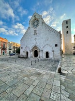 Photo of aerial panorama of Brindisi in the afternoon, Puglia, Barletta, Italy.