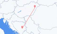 Flyrejser fra Sarajevo til Debrecen