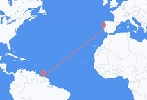 Paramaribo to Lisbon