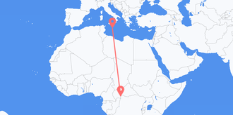 Central African Republic to Malta