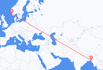 Flyrejser fra Chittagong til Stavanger