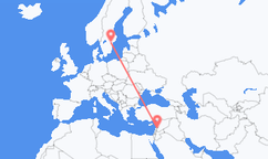 เที่ยวบินจาก ดามัสกัส ไปยัง Norrköping