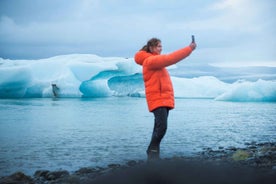 Frá Reykjavik: Jökulsárlón Jökullslagúna og Demantasandur