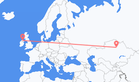 Flüge von Kasachstan nach Nordirland