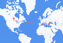 Winnipeg à Dalaman