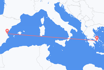 Flights from Valencia to Athens