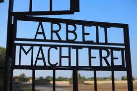 Campo de concentração de Sachsenhausen.