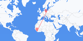 Liberia to the Czech Republic