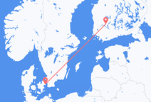 Flyrejser fra Tampere til København