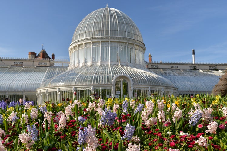 Photo of botanic Gardens in Belfast, United Kingdom, Europe.