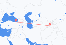 Loty z Duszanbe do Trabzonu