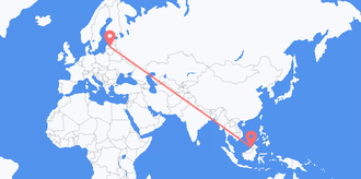 Brunei to Latvia