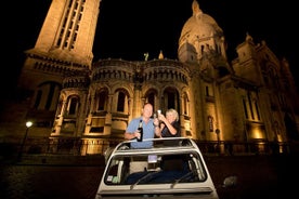 Paris and Montmartre 2CV Tour by Night with Champagne