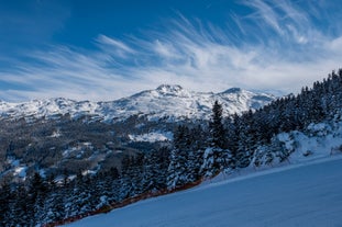 Photo of aerial view of Tulfes, Austria.