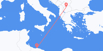 Libya to North Macedonia