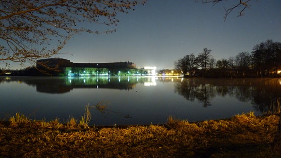 Documentation Center seen from the lake