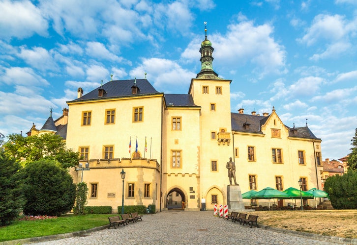 Kutná Hora, Czech Republic -  Italian Court - former Royal Mint and Royal Palace of the 14th century.