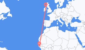 Flights from Guinea-Bissau to Northern Ireland