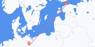 Germany to Estonia