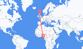 Flights from São Tomé & Príncipe to Scotland