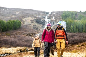 Hiking and wakeboarding, waterskiing trip in Westfjords