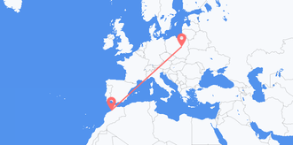 Flights from Morocco to Poland