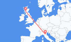 Train tickets from Tyndrum to Bologna